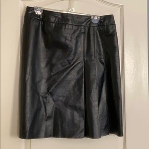 Black Leather Skirt